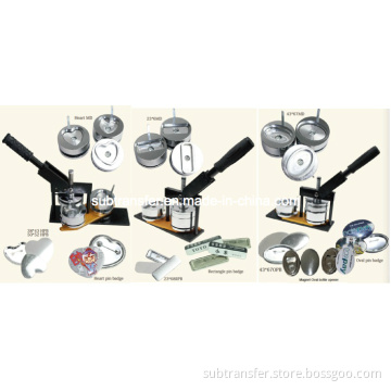 Aluminium Alloy Rotary Badge Making Machine